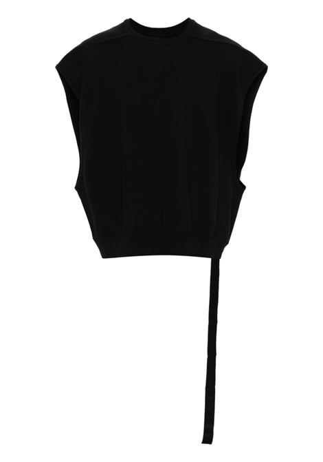 jumbo tatlin sweatshirt man black in cotton RICK OWENS DRKSHDW | DU01D1160 F09